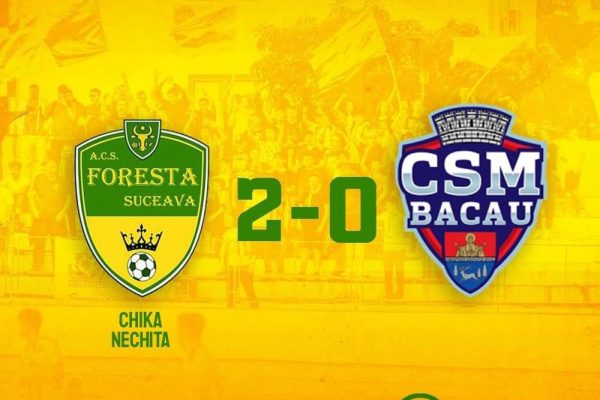Foresta victorie acasă cu CSM Bacău!