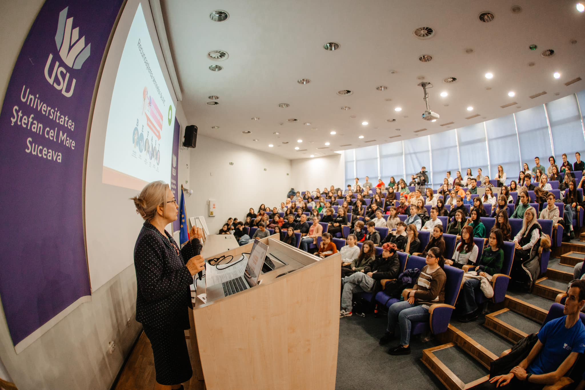 Universitatea „Ștefan cel Mare” din Suceava găzduiește evenimentul de conștientizare a accidentului vascular cerebral