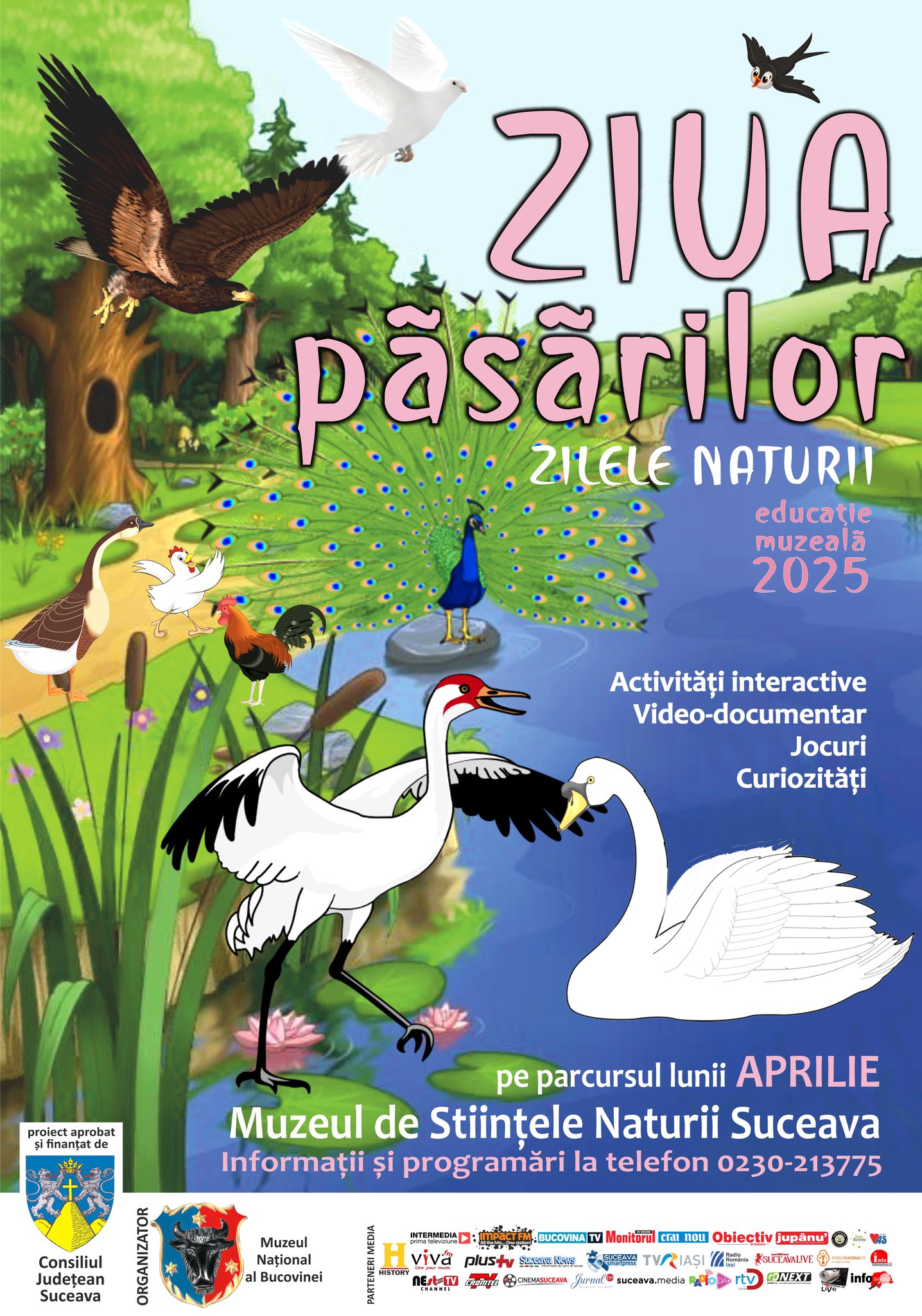 Ziua păsărilor la Muzeul de Științele Naturii Suceava