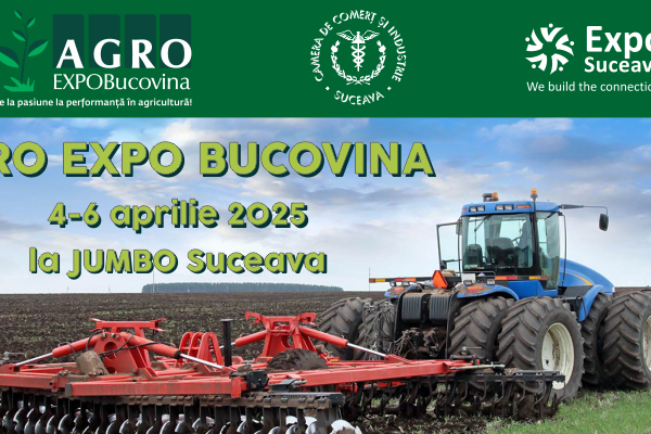 Cel mai mare târg agricol din Moldova, Agro Expo Bucovina 2025, revine la Suceava Cel mai mare târg agricol din Moldova, Agro Expo Bucovina 2025, revine la Suceava