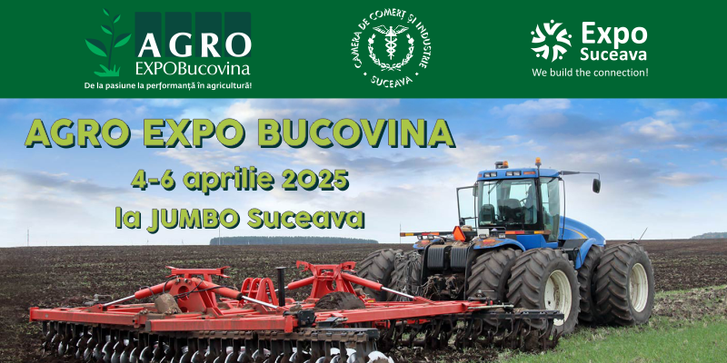 Cel mai mare târg agricol din Moldova, Agro Expo Bucovina 2025, revine la Suceava