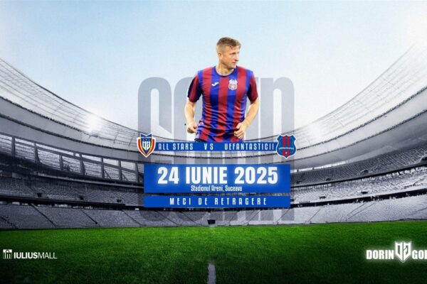 Legende ale fotbalului românesc se reunesc pe Stadionul Areni pentru a-l onora pe Dorin Goian Legende ale fotbalului românesc se reunesc pe Stadionul Areni pentru a-l onora pe Dorin Goian