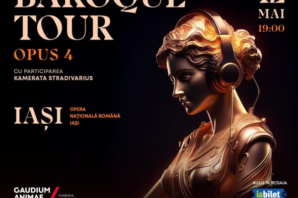 Turneul Național „Baroque Tour Opus 4” prezintă capodoperele lui Bach pe scenele din România Turneul Național „Baroque Tour Opus 4” prezintă capodoperele lui Bach pe scenele din România.